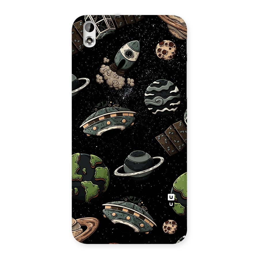 Cosmos Night Sky Anime Pattern Back Case for HTC Desire 816g