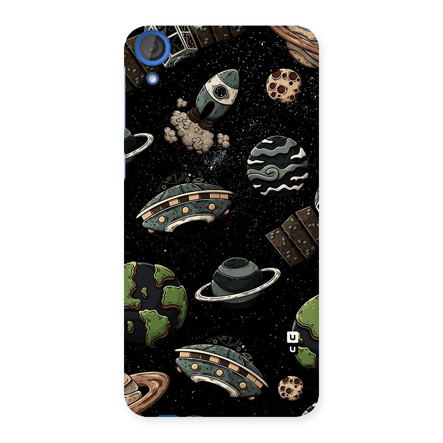 Cosmos Night Sky Anime Pattern Back Case for HTC Desire 820