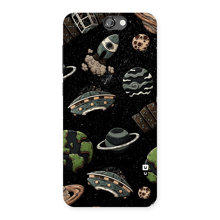 Cosmos Night Sky Anime Pattern Back Case for HTC One A9