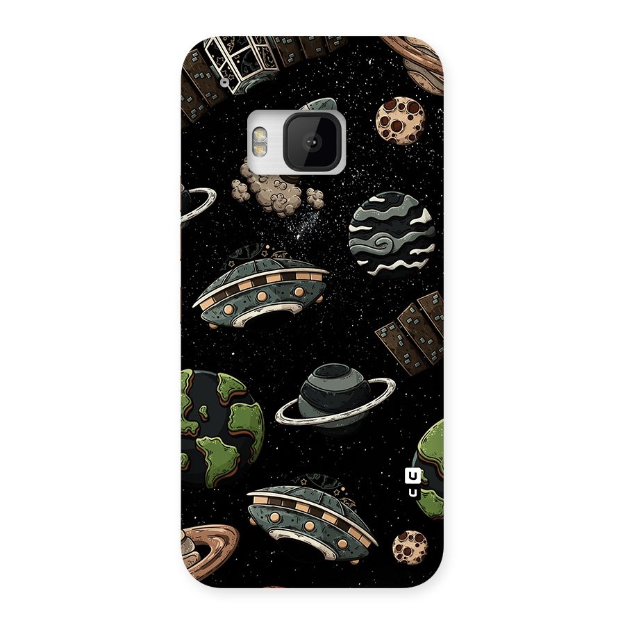 Cosmos Night Sky Anime Pattern Back Case for HTC One M9