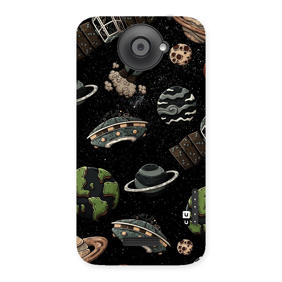 Cosmos Night Sky Anime Pattern Back Case for HTC One X