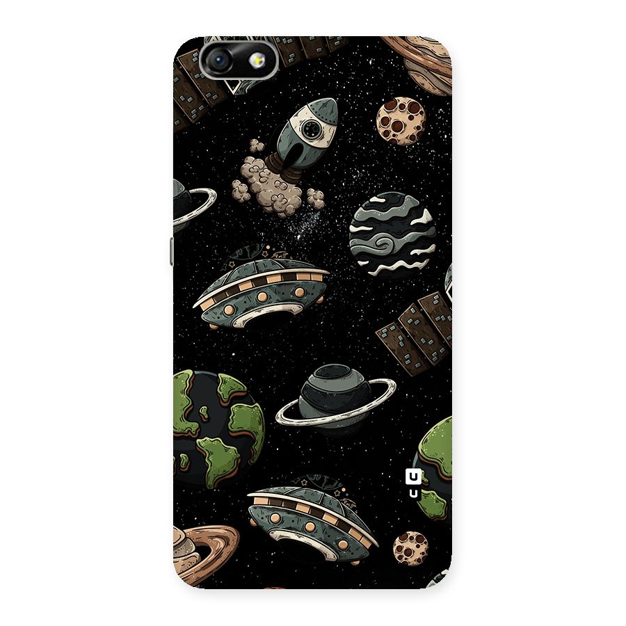 Cosmos Night Sky Anime Pattern Back Case for Honor 4X