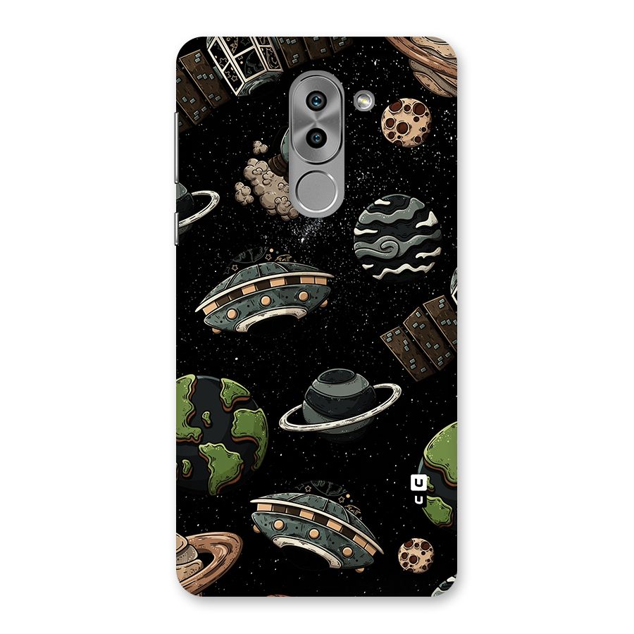 Cosmos Night Sky Anime Pattern Back Case for Honor 6X