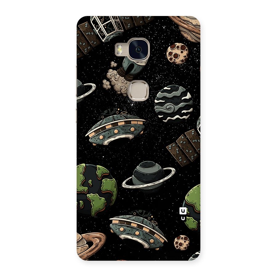 Cosmos Night Sky Anime Pattern Back Case for Huawei Honor 5X