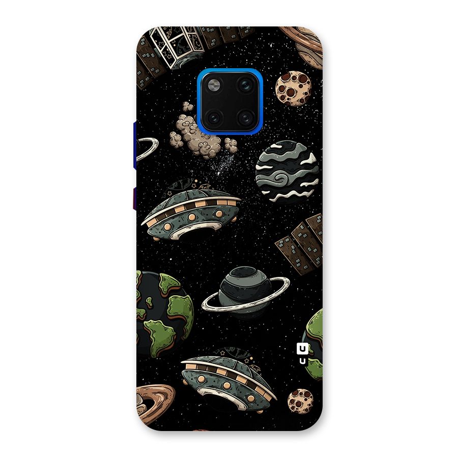 Cosmos Night Sky Anime Pattern Back Case for Huawei Mate 20 Pro