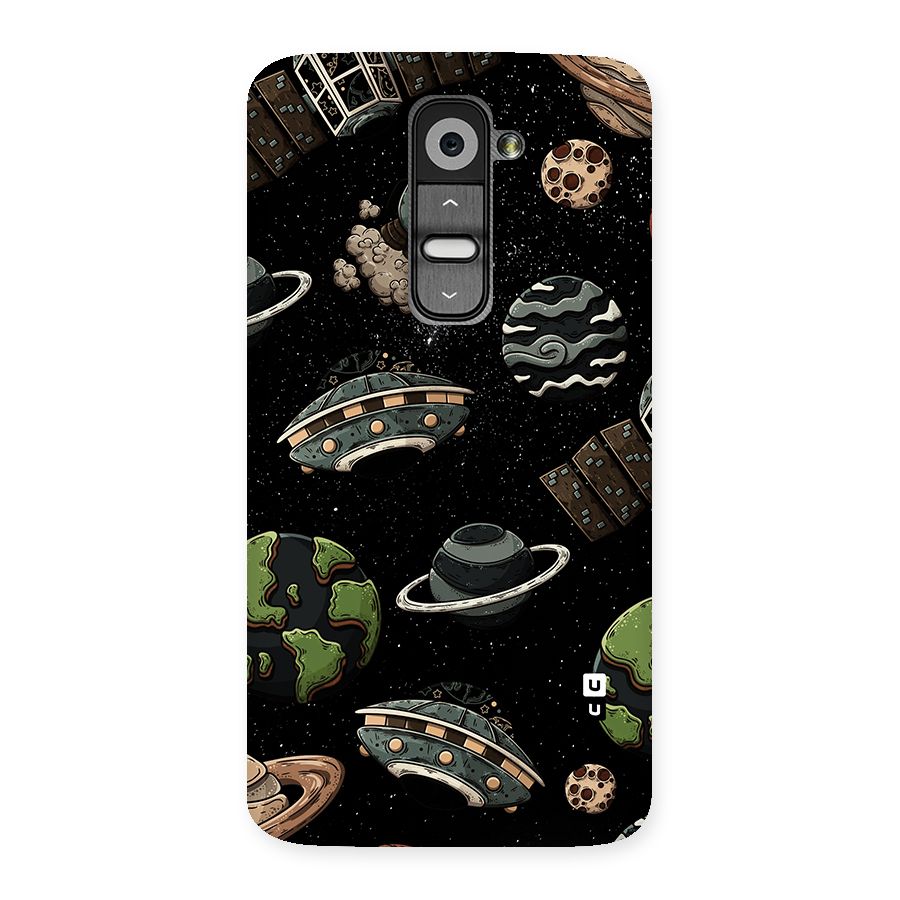 Cosmos Night Sky Anime Pattern Back Case for LG G2