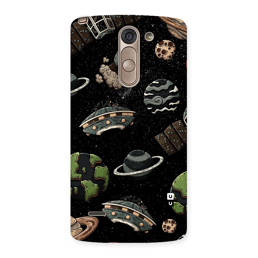 Cosmos Night Sky Anime Pattern Back Case for LG G3 Stylus