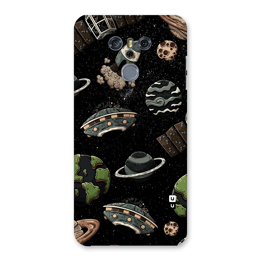 Cosmos Night Sky Anime Pattern Back Case for LG G6
