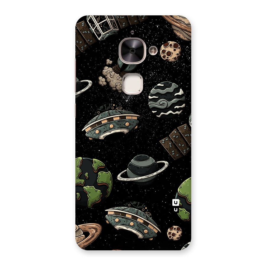 Cosmos Night Sky Anime Pattern Back Case for Le 2