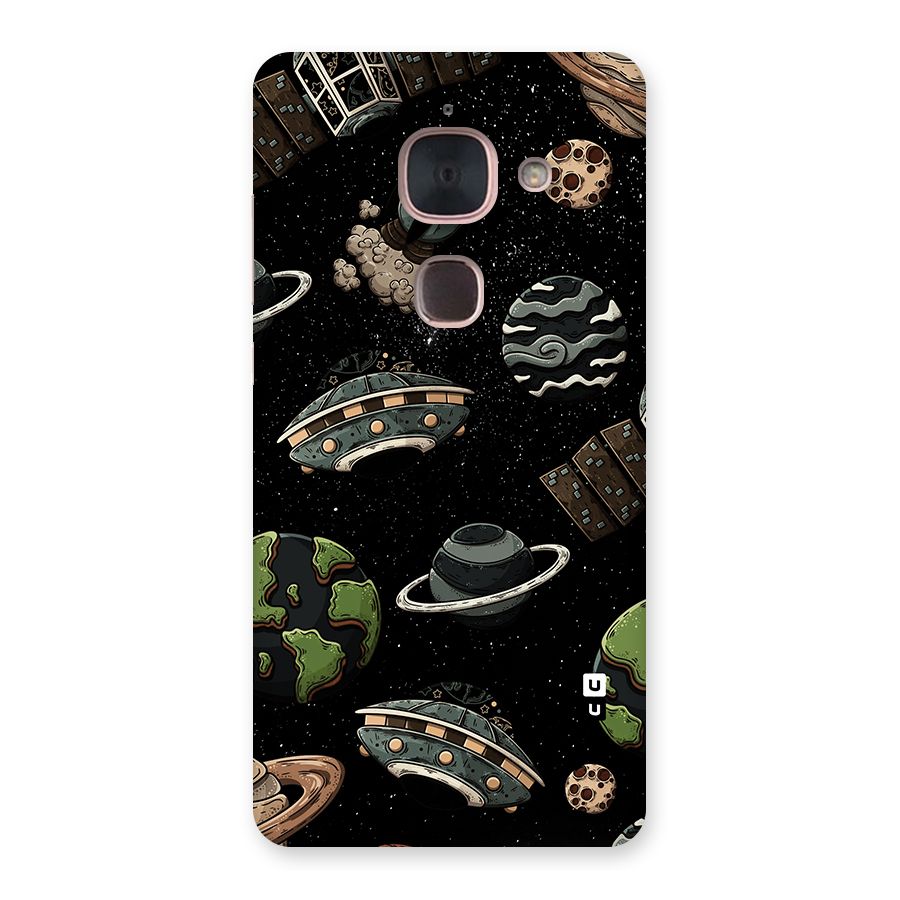 Cosmos Night Sky Anime Pattern Back Case for Le Max 2