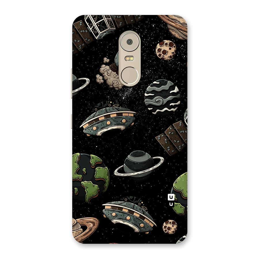 Cosmos Night Sky Anime Pattern Back Case for Lenovo K6 Note