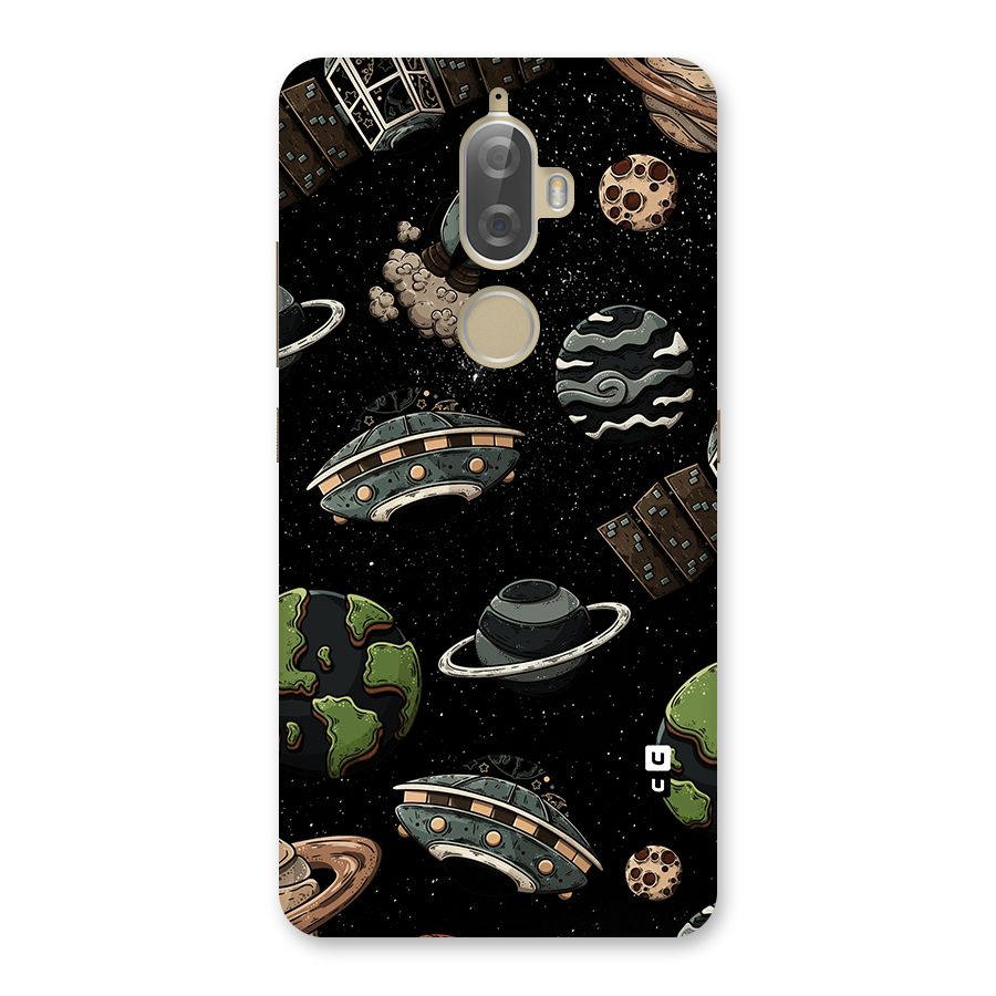 Cosmos Night Sky Anime Pattern Back Case for Lenovo K8 Plus