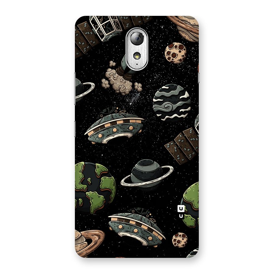 Cosmos Night Sky Anime Pattern Back Case for Lenovo Vibe P1M