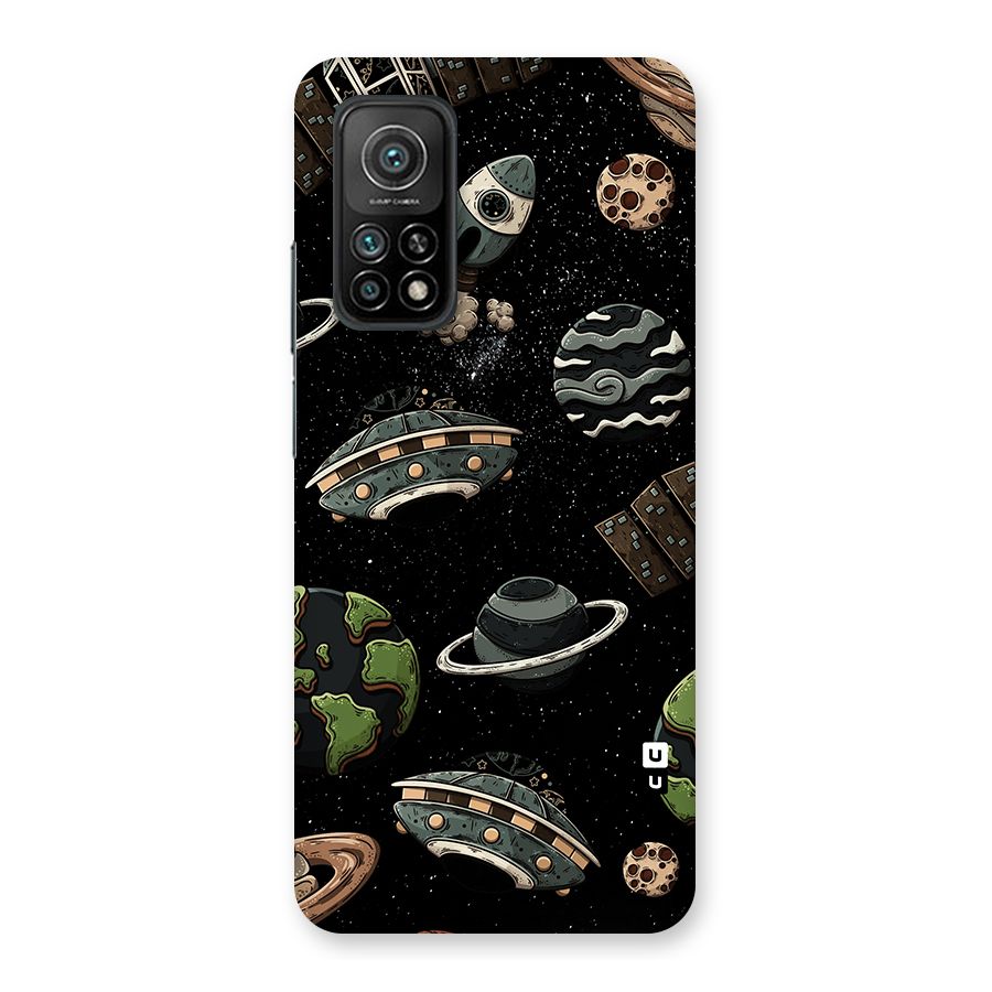 Cosmos Night Sky Anime Pattern Back Case for Mi 10T 5G