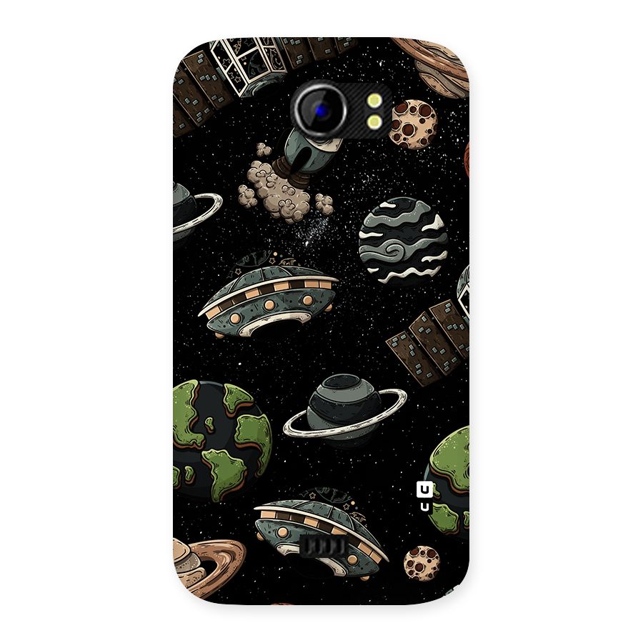 Cosmos Night Sky Anime Pattern Back Case for Micromax Canvas 2 A110