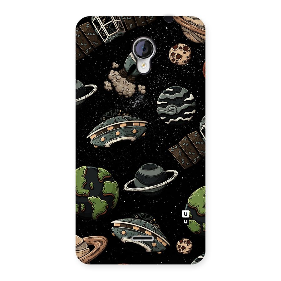 Cosmos Night Sky Anime Pattern Back Case for Micromax Unite 2 A106