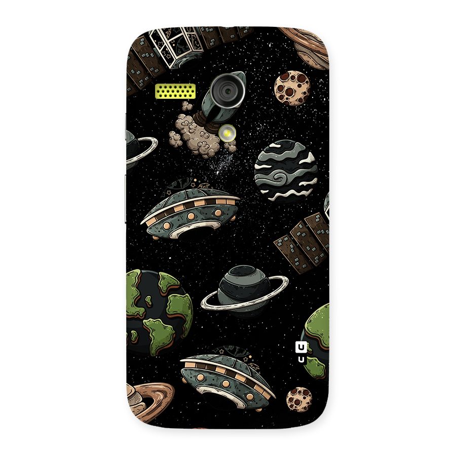 Cosmos Night Sky Anime Pattern Back Case for Moto G