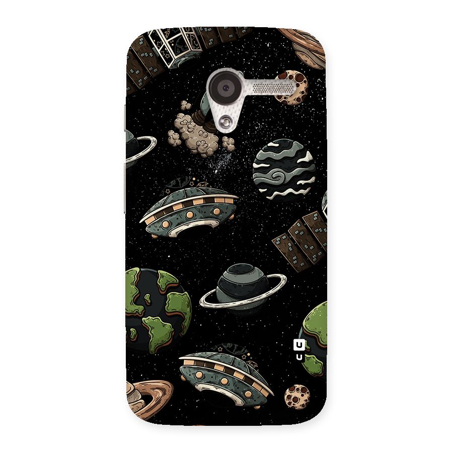 Cosmos Night Sky Anime Pattern Back Case for Moto X