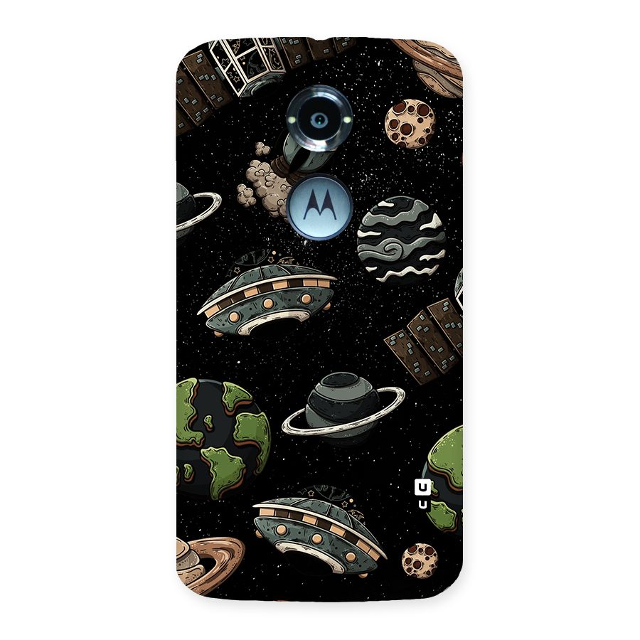 Cosmos Night Sky Anime Pattern Back Case for Moto X 2nd Gen