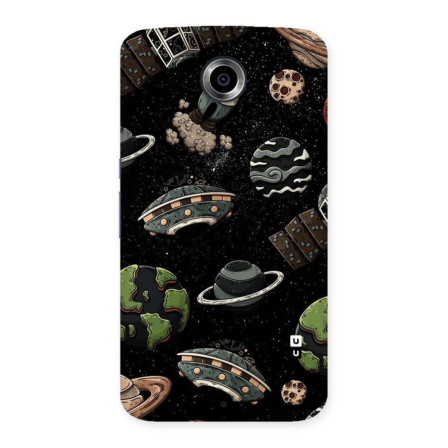 Cosmos Night Sky Anime Pattern Back Case for Nexsus 6