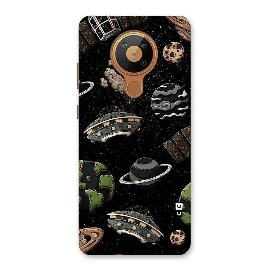 Cosmos Night Sky Anime Pattern Back Case for Nokia 5.3