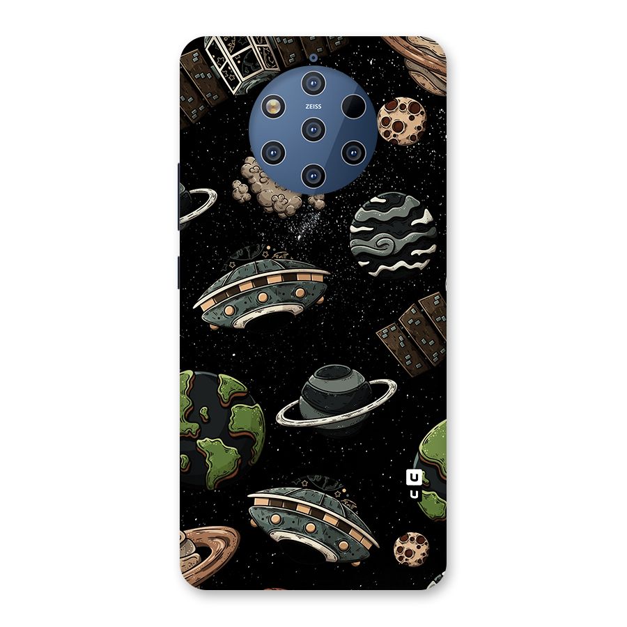 Cosmos Night Sky Anime Pattern Back Case for Nokia 9 PureView