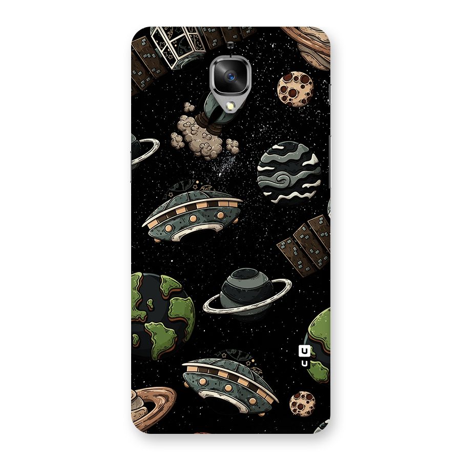 Cosmos Night Sky Anime Pattern Back Case for OnePlus 3