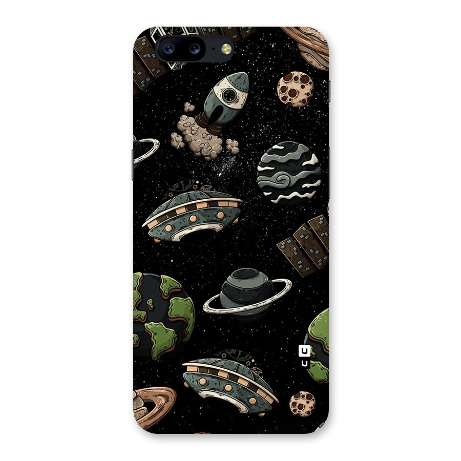 Cosmos Night Sky Anime Pattern Back Case for OnePlus 5