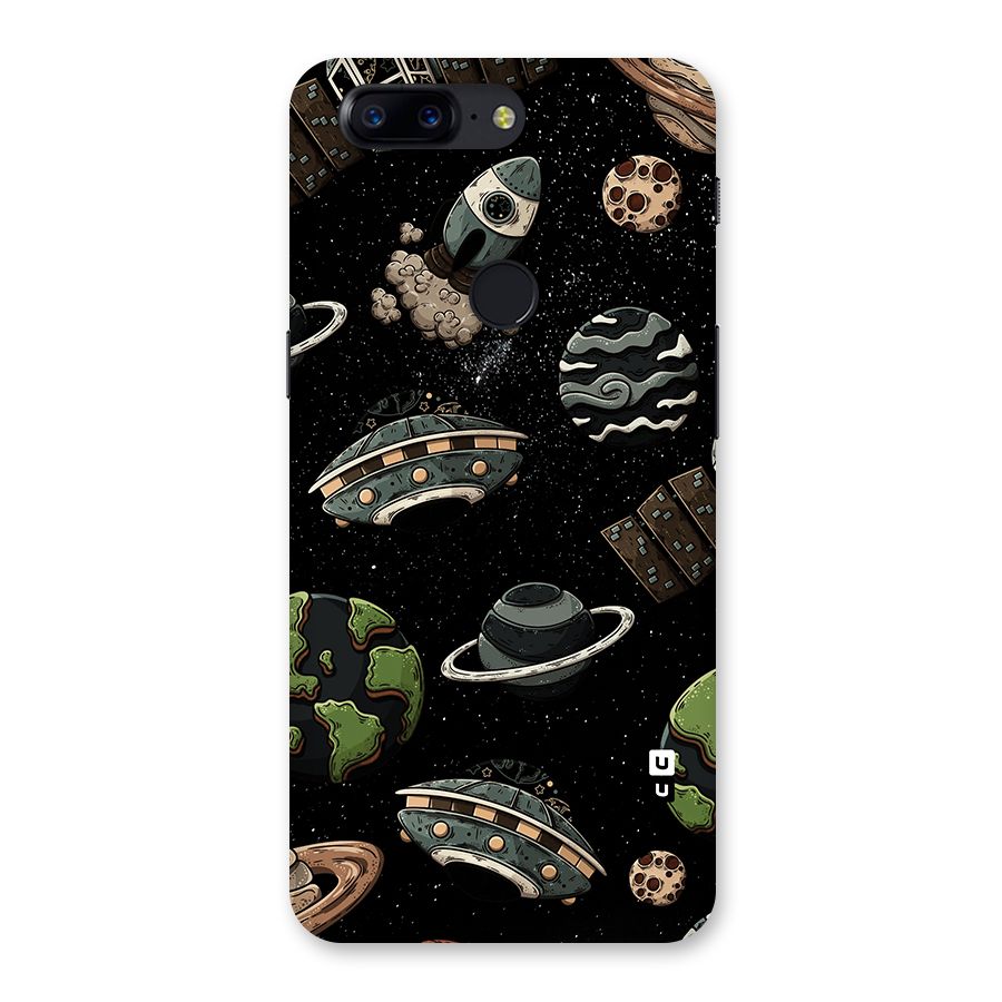 Cosmos Night Sky Anime Pattern Back Case for OnePlus 5T