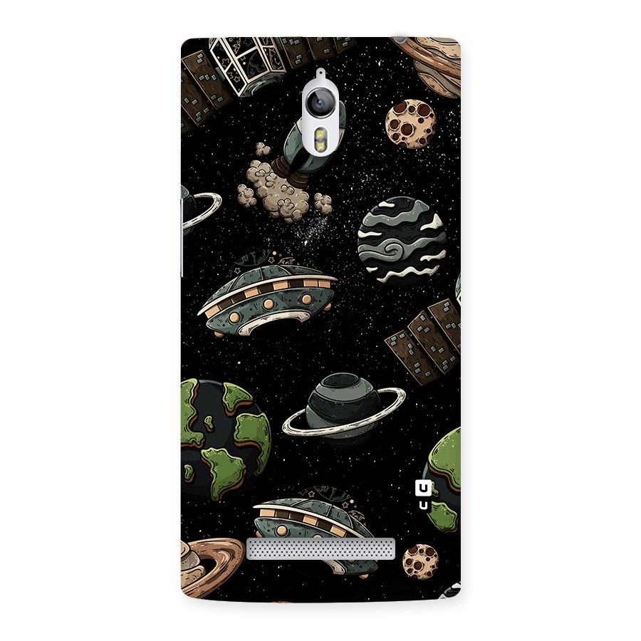 Cosmos Night Sky Anime Pattern Back Case for Oppo Find 7