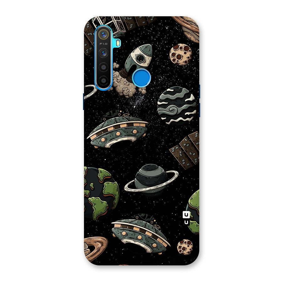 Cosmos Night Sky Anime Pattern Back Case for Realme 5