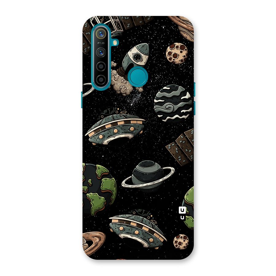 Cosmos Night Sky Anime Pattern Back Case for Realme 5i