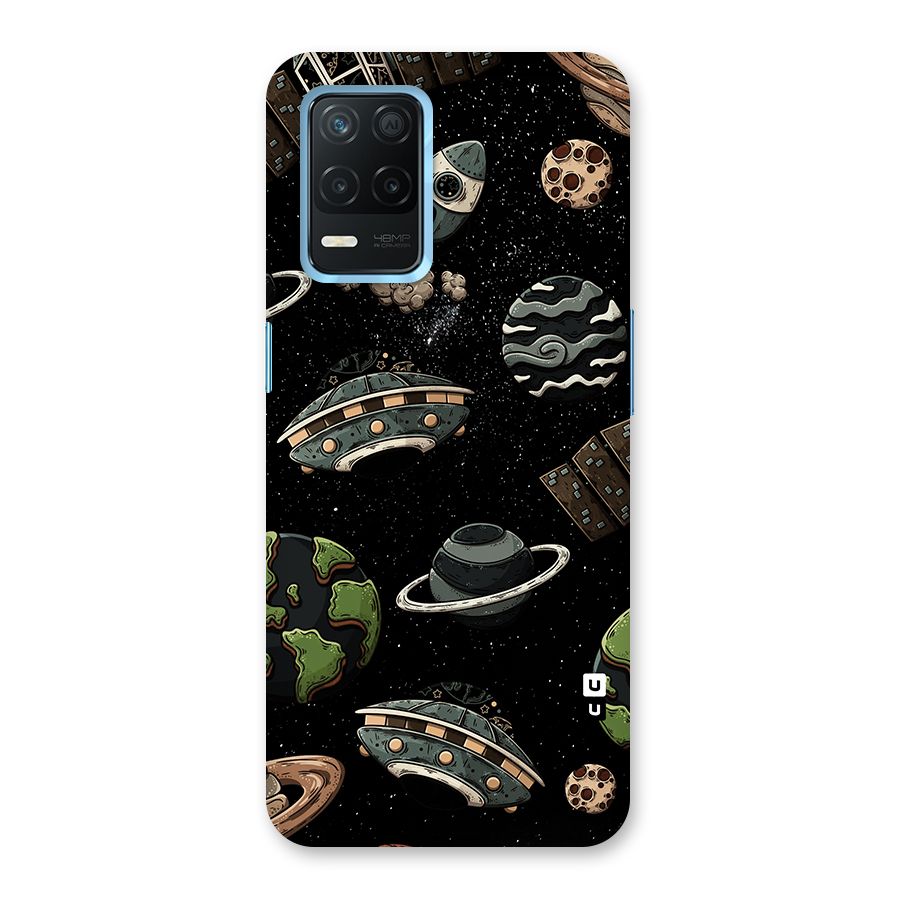 Cosmos Night Sky Anime Pattern Back Case for Realme 8s 5G