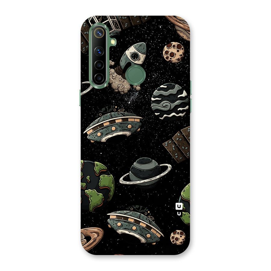 Cosmos Night Sky Anime Pattern Back Case for Realme Narzo 10