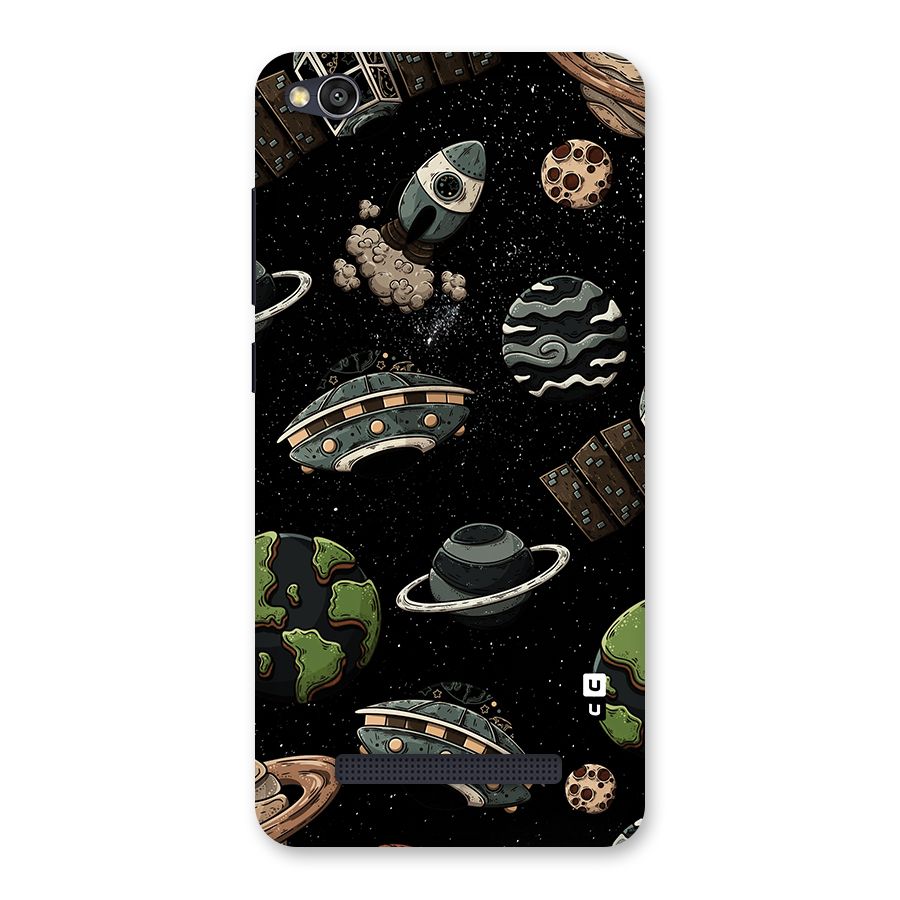 Cosmos Night Sky Anime Pattern Back Case for Redmi 4A