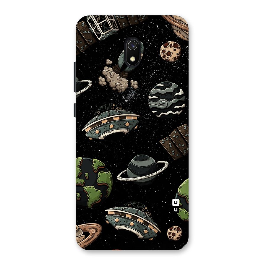 Cosmos Night Sky Anime Pattern Back Case for Redmi 8A