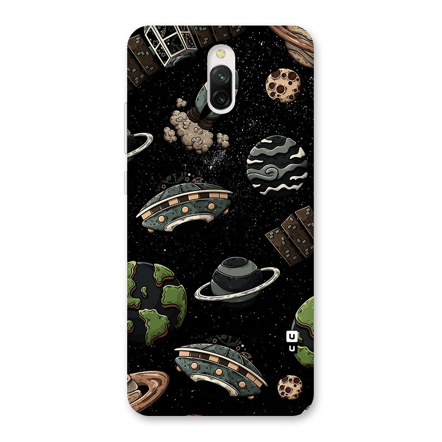 Cosmos Night Sky Anime Pattern Back Case for Redmi 8A Dual