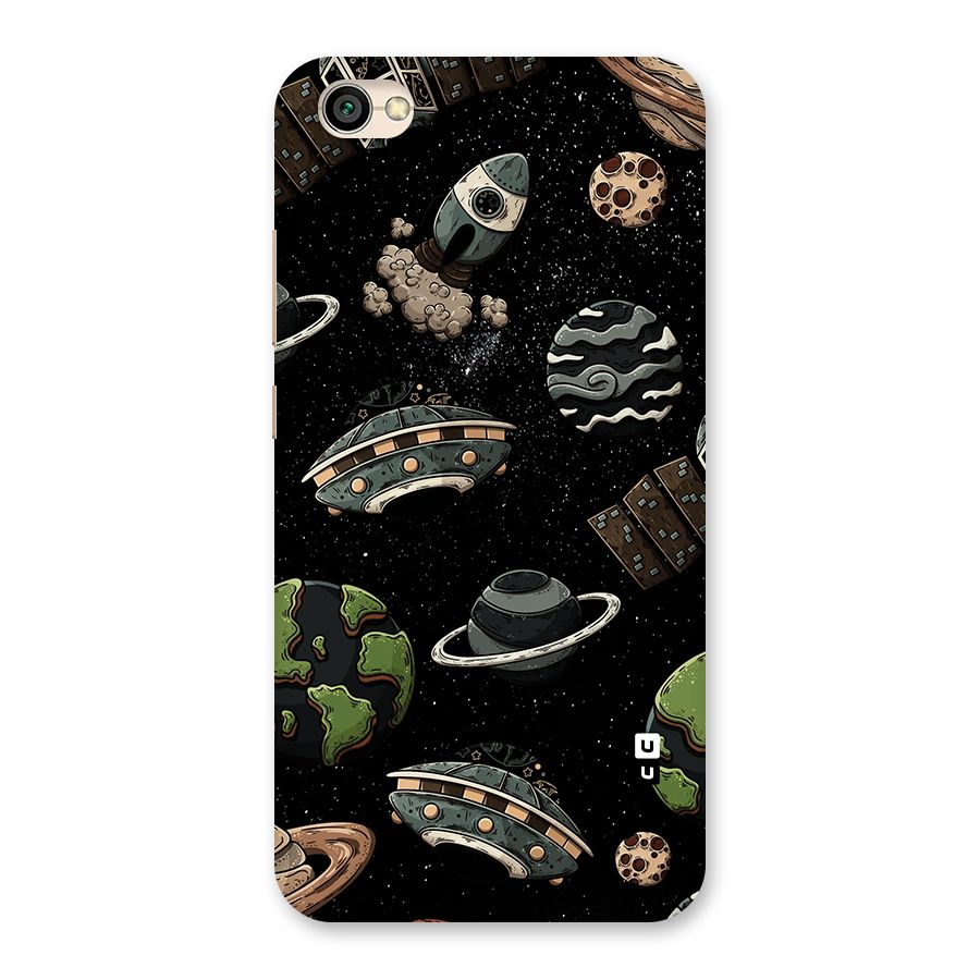 Cosmos Night Sky Anime Pattern Back Case for Redmi Y1 Lite