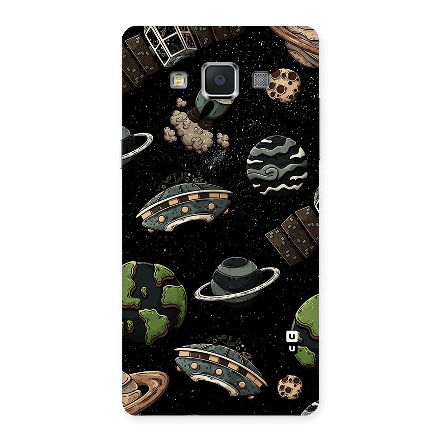 Cosmos Night Sky Anime Pattern Back Case for Samsung Galaxy A5