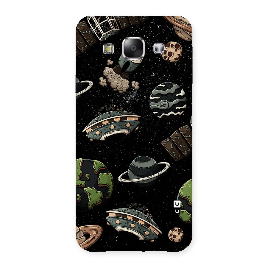 Cosmos Night Sky Anime Pattern Back Case for Samsung Galaxy E5