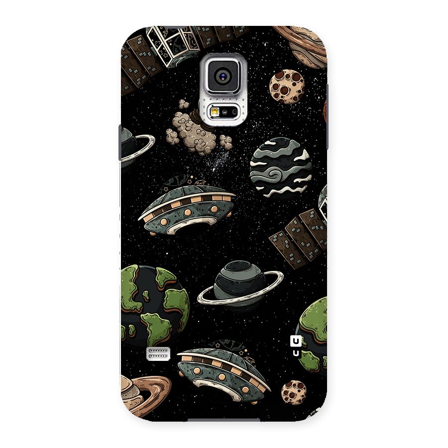 Cosmos Night Sky Anime Pattern Back Case for Samsung Galaxy S5