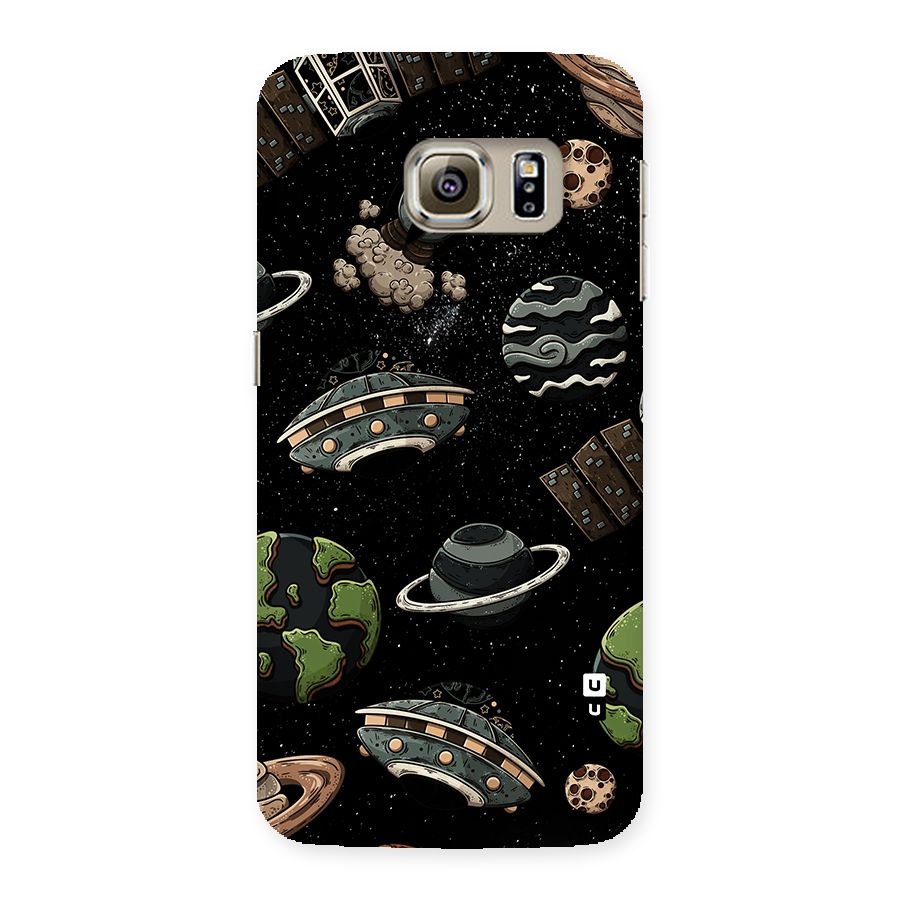 Cosmos Night Sky Anime Pattern Back Case for Samsung Galaxy S6 Edge
