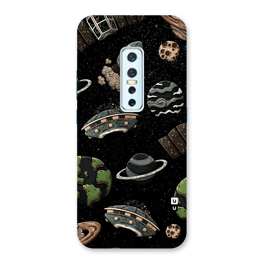 Cosmos Night Sky Anime Pattern Back Case for Vivo V17 Pro