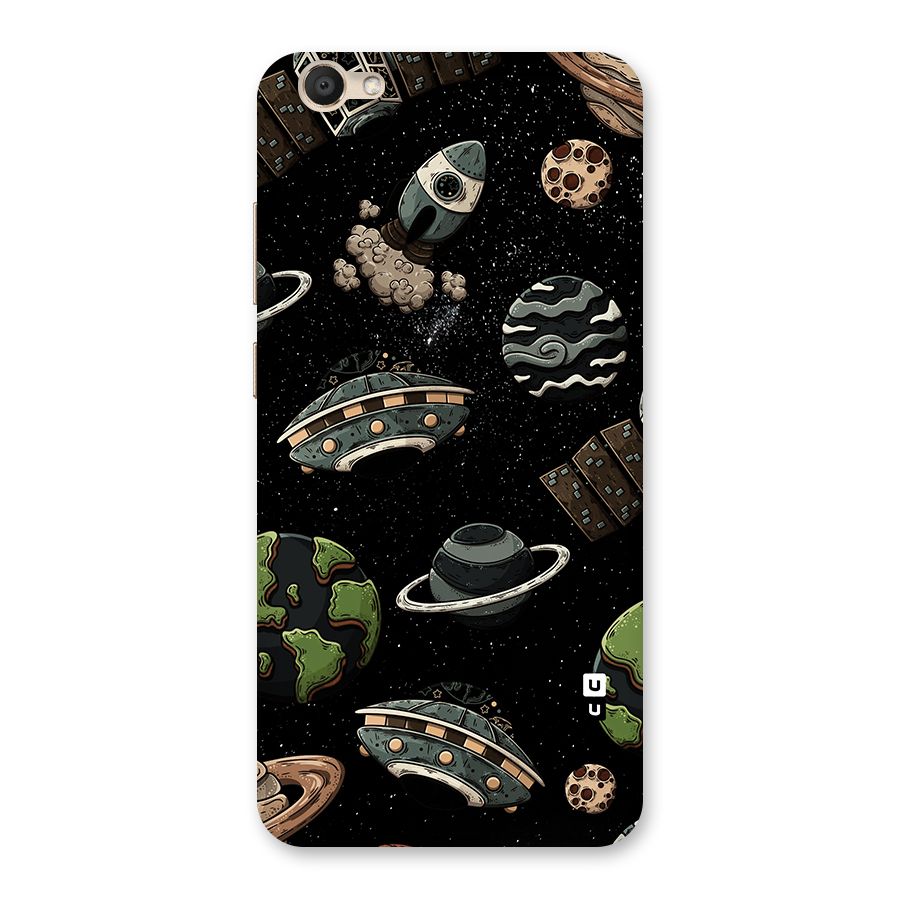 Cosmos Night Sky Anime Pattern Back Case for Vivo V5