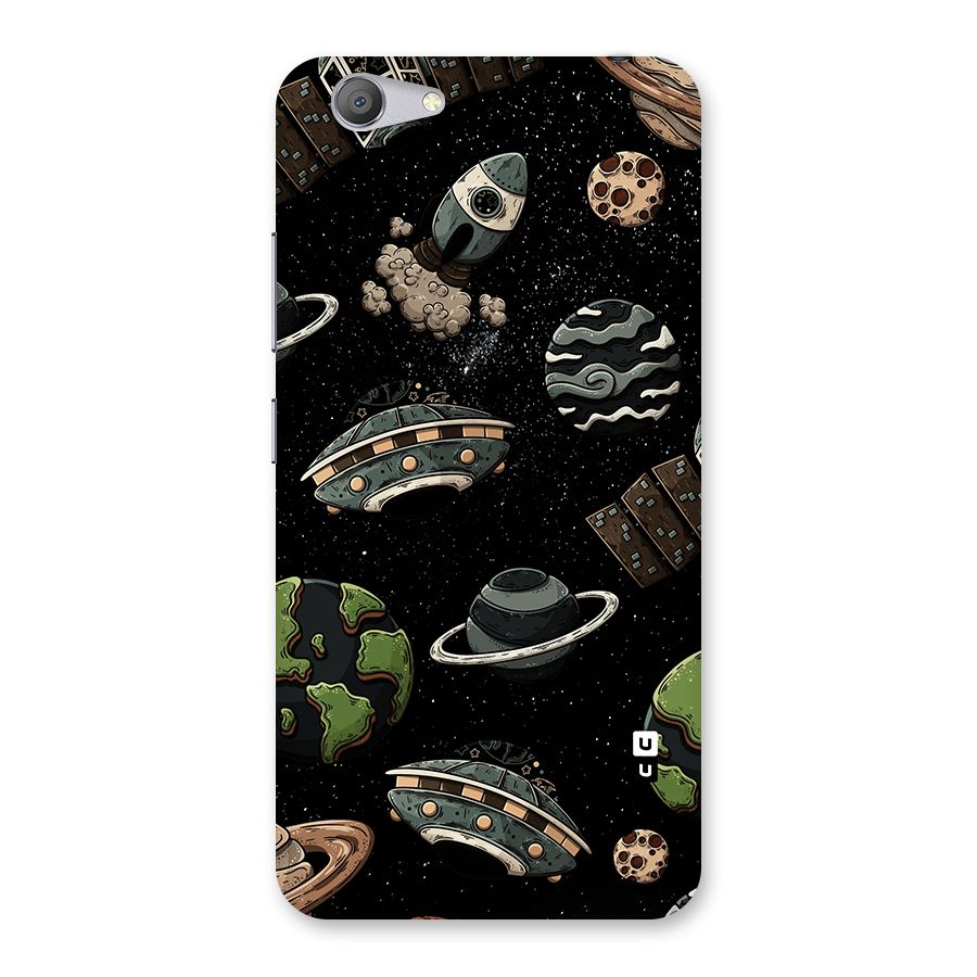Cosmos Night Sky Anime Pattern Back Case for Vivo Y53