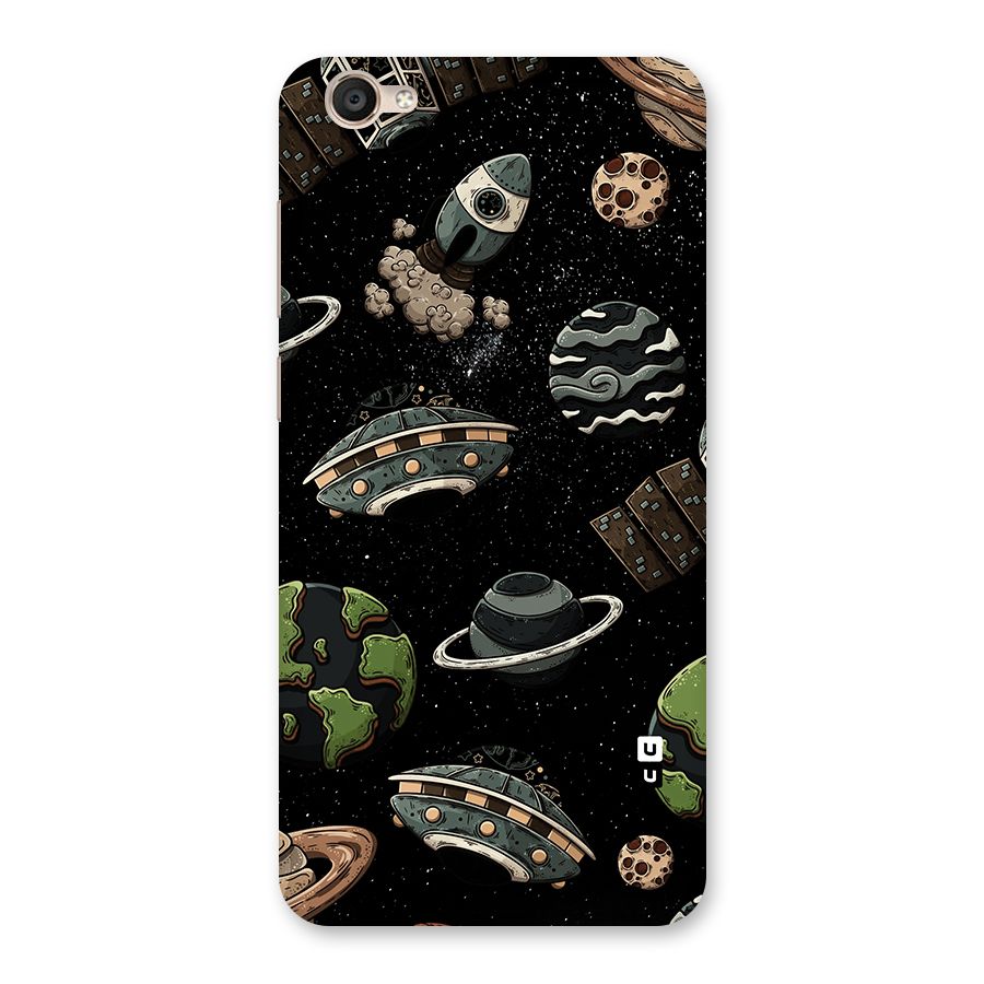 Cosmos Night Sky Anime Pattern Back Case for Vivo Y55s