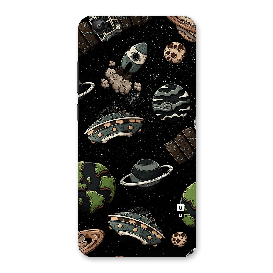 Cosmos Night Sky Anime Pattern Back Case for Vivo Y69