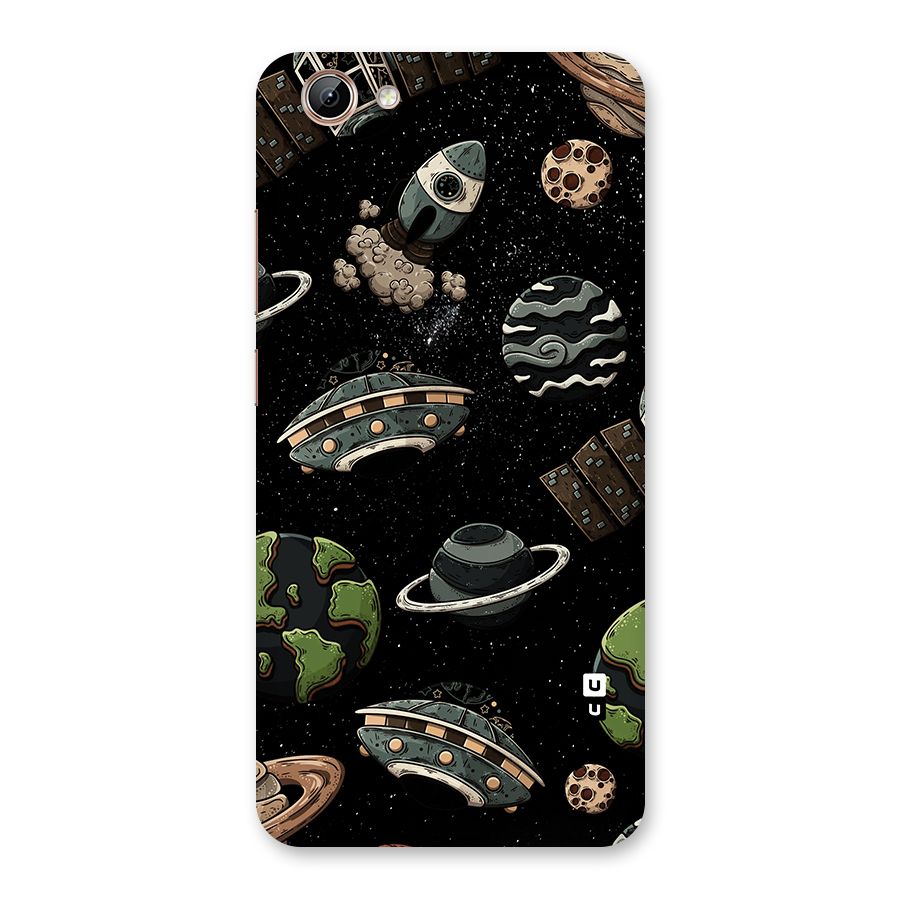 Cosmos Night Sky Anime Pattern Back Case for Vivo Y71