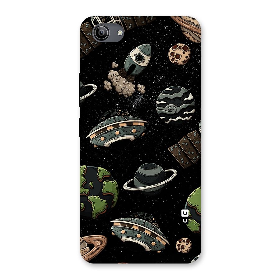 Cosmos Night Sky Anime Pattern Back Case for Vivo Y81i