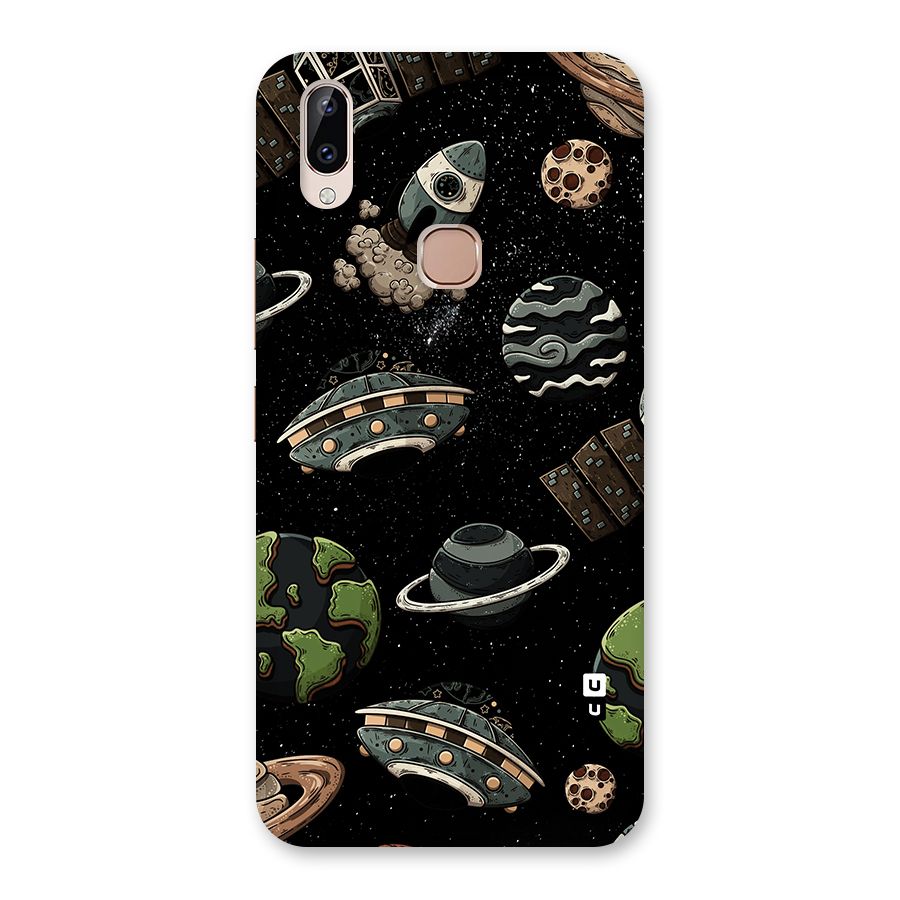 Cosmos Night Sky Anime Pattern Back Case for Vivo Y83 Pro